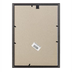 A4 frame 21x30 cm plastic 14 mm red/metallic