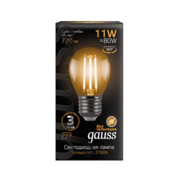Լամպ Gauss LED E27 11W 2700K