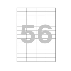 Бумага Promega Label A4 52,5X21,2 mm 56 секции 1 листов 