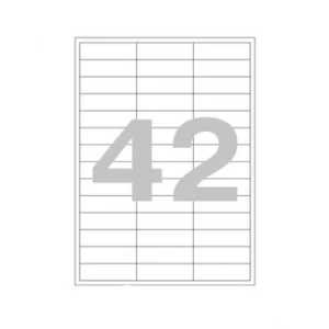 Թուղթ Promega Label 67х20,5 մմ 42 բաժին 100 թերթ