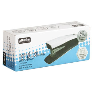 Степлер Attache Selection Iceberg до 20 листов белый 