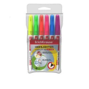Մարկեր ընդգծող ErichKrause Visioline V-15 Neon 6 գույն 