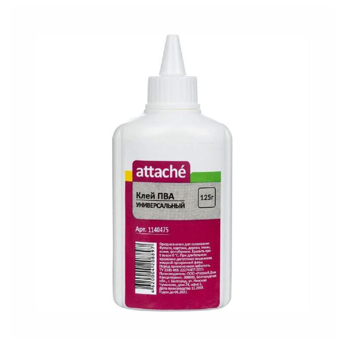 Клей ПВА Attache 125 г 1140475   