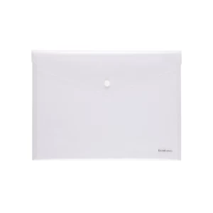ErichKrause Fizzy Clear A4 0,12 mm Plastic Envelope Folder with Snap Closure