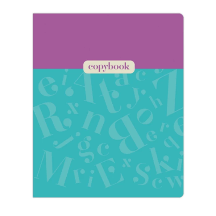 Notebook lines BG "Monocolor. Letters" А5 48 sheets