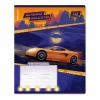 Տետր Erichkrause Sport Car վանդակավոր 18 թերթ ||Тетрадь Erichkrause Sport Car клетка 18 листов ||Erichkrause Sport Car notebook, squared, 18 sheets