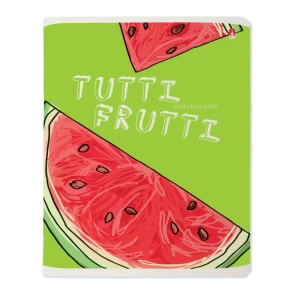 Notebook B&V Tutti Frutti checkered 96 sheets
