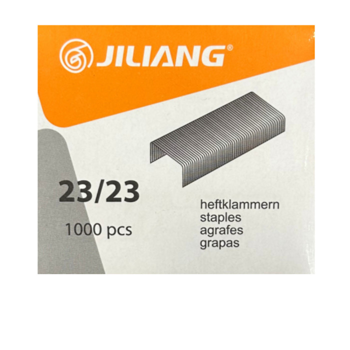 Скобы для степлера Jiliang №23/23 1000 шт. 