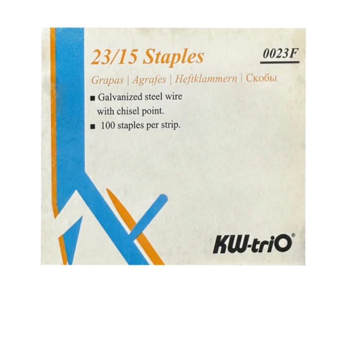 Staples for stapler KW-Trio №23/15 1000 pcs