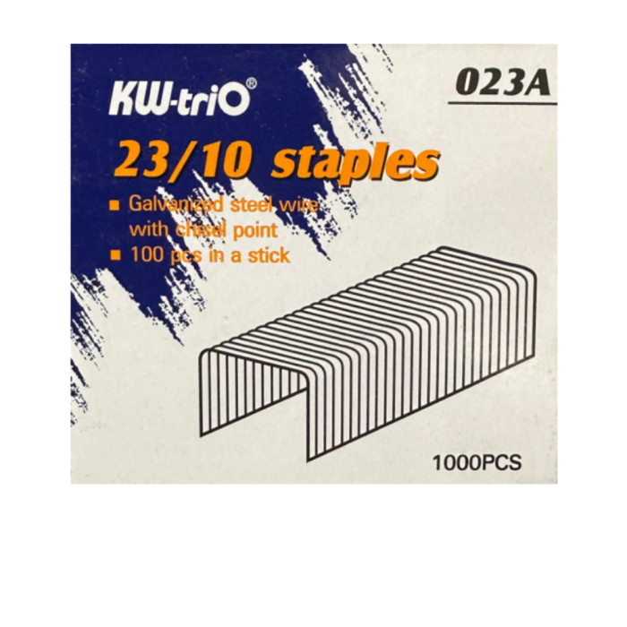 Скобы для степлера KW-Trio №23/10 1000 шт. 