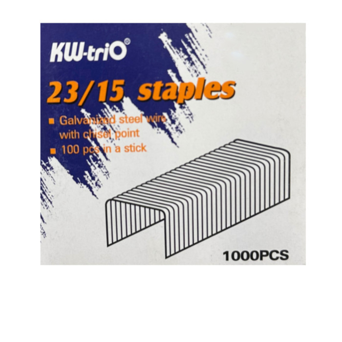 Staples for stapler KW-Trio №23/15 1000 pcs