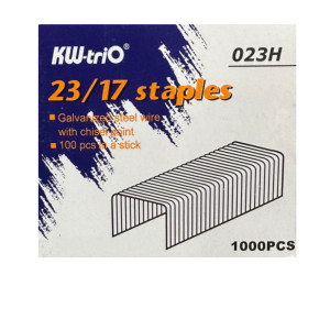 Staples for stapler KW-Trio №23/17 1000 pcs