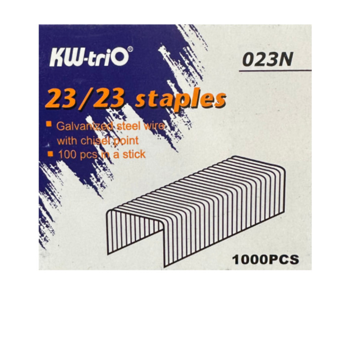 Staples for stapler KW-Trio №23/23 1000 pcs