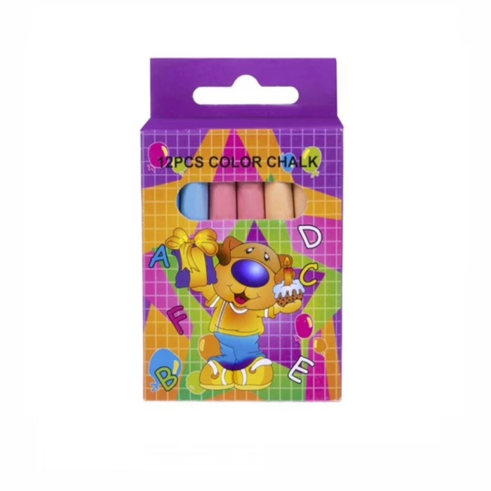 Цветные мелки 12 шт. 