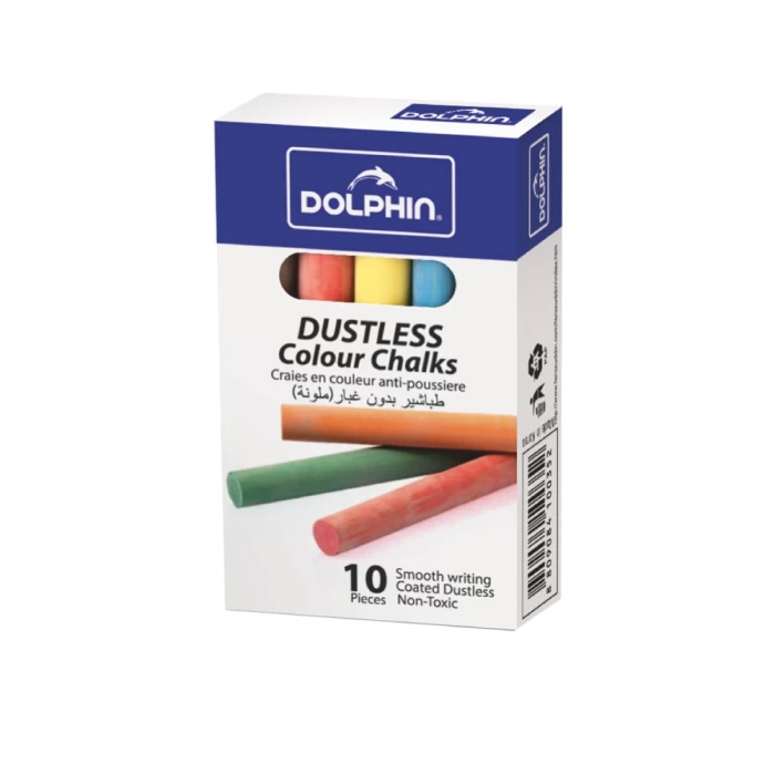 Цветные мелки Dolphin 10 шт. 