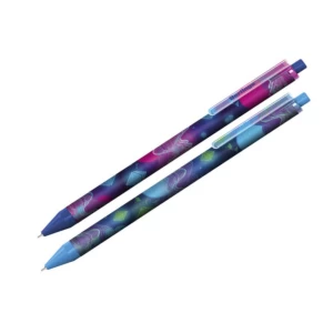Automatic ballpoint pen Berlingo "Retro Future" blue, 0.7mm