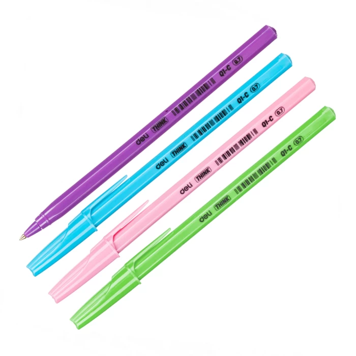 Գրիչ գնդիկավոր Deli Think կապույտ 0,5 մմ 