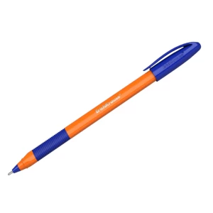 Ballpoint pen ErichKrause U-109 Orange Stick Ultra Glide Technology blue 1.0 mm