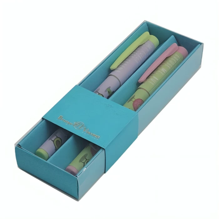 Pen with case B&V FreshWrite 0.7mm 2 pcs 20-0214/6162