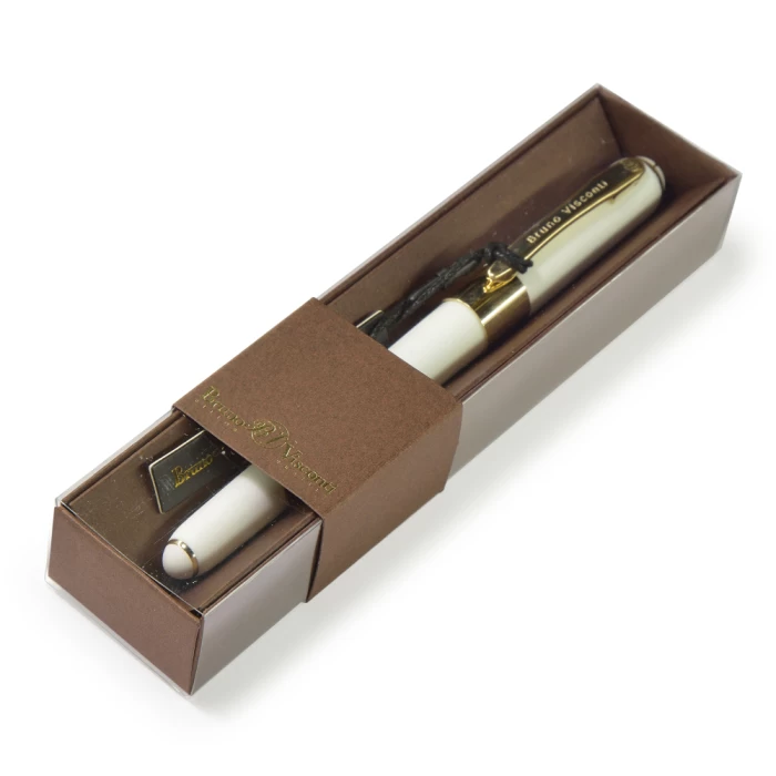 Pen with case B&V Monaco blue 0.5 mm
