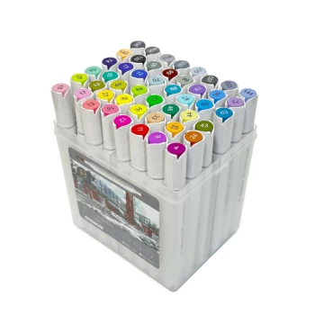 Մարկերների հավաքածու Panda Bo Bo 48 գույն ||Набор маркеров Panda Bo Bo 48 цветов ||Panda Bo Bo marker set 48 colors