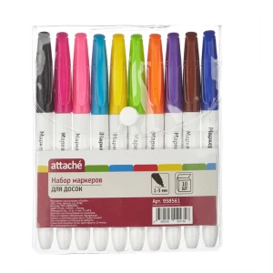 Attache Whiteboard Marker Set 10 Colors