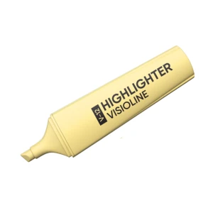 Մարկեր ընդգծող ErichKrause VisioLine® V-12 Pastel Yellow 0,6-5 մմ 