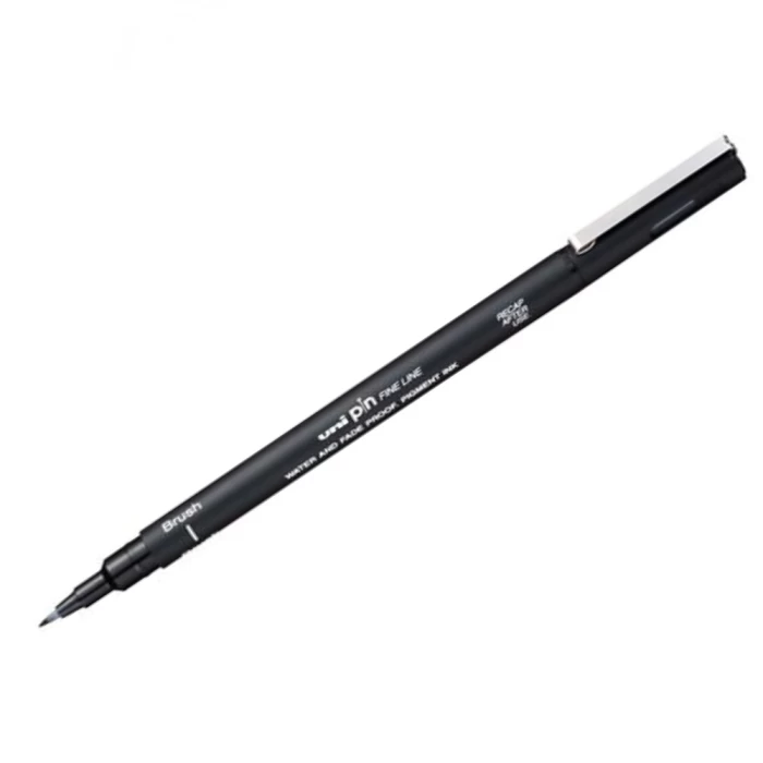 Uni Pin fine line brush black