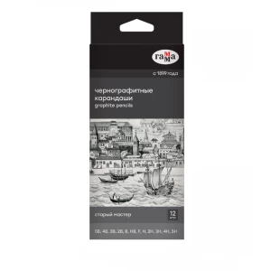 Карандаш Гамма 12 шт. 