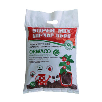 Հող պարարտացված Оrwaco Super Mix 10 կգ ||Удобренная почва Orwaco Super Mix 10 кг ||Fertilized soil Orwaco Super Mix 10 kg