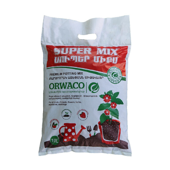 Fertilized soil Orwaco Super Mix 2,5 kg