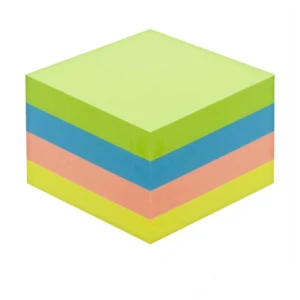 Attache sticky notes, 4 colors, 400 sheets, 51x51 mm
