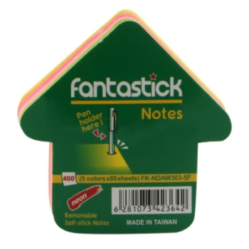 Թուղթ նշումի ինքնակպչուն Fantastick 5 գույն 400 թերթ 76x76 մմ ||Стикеры Fantastick 5 цветов, 400 листов, 76x76 мм ||Fantastick sticky notes, 5 colors, 400 sheets, 76x76 mm