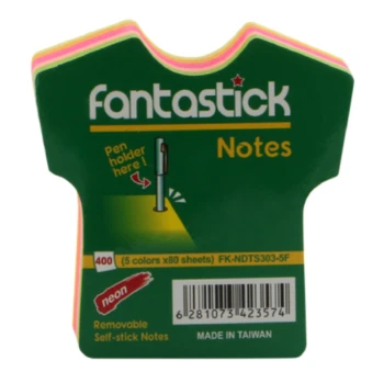 Թուղթ նշումի ինքնակպչուն Fantastick 5 գույն 400 թերթ 76x76 մմ ||Стикеры Fantastick 5 цветов, 400 листов, 76x76 мм ||Fantastick sticky notes, 5 colors, 400 sheets, 76x76 mm