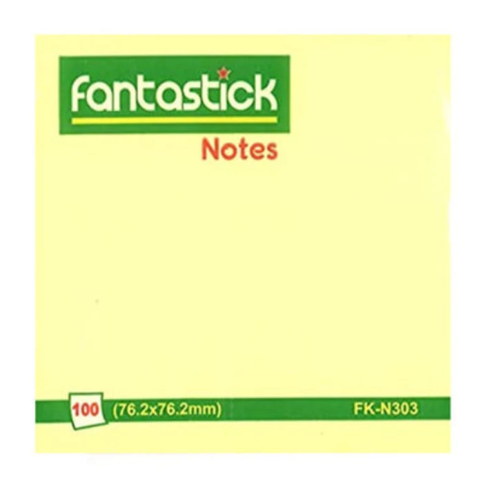 Թուղթ նշումի ինքնակպչուն Fantastick 100 թերթ 76,2x76,2 մմ 