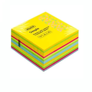 Sticky notes Attache 76х76mm 6 colors 400 sheets 1602691