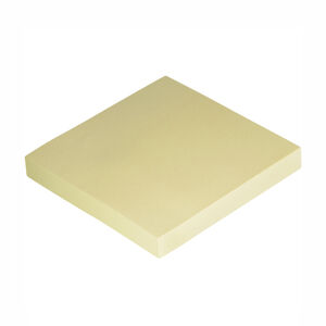 Stickers Attache Economy 76x76 mm pastel yellow 100 sheets