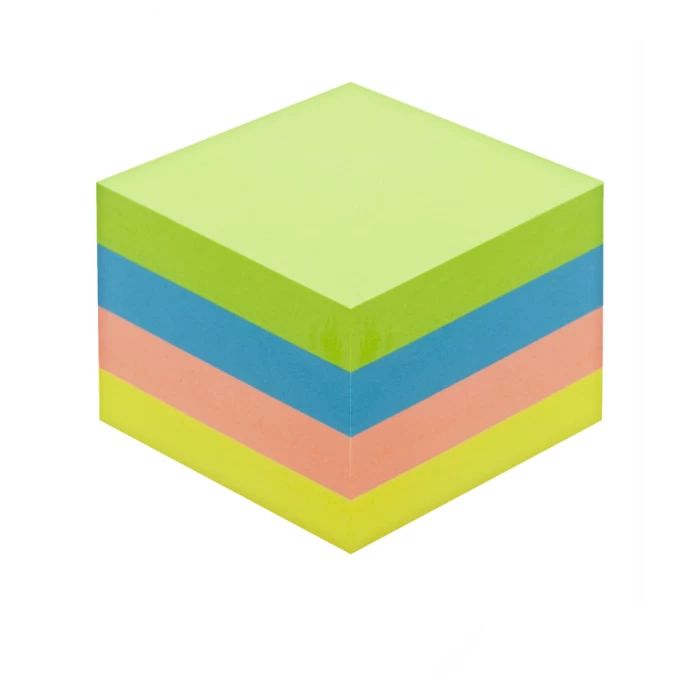 Стикеры Attache Selection 51х51 мм неоновые 4 цвета 400 листов 