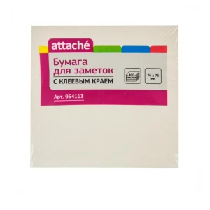 Թուղթ նշումի Attache ինքնակպչուն 400 հատ