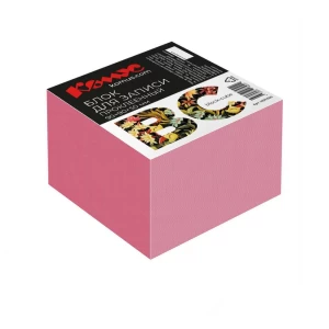 Թուղթ նշումի Комус BC ինքնակպչուն 9x9x5 սմ 