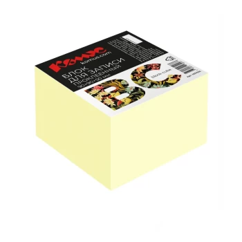 Թուղթ նշումի Комус BC չկպչուն 80 գր/մ 9x9x5 սմ ||Стикеры Комус BC проклеенный 80 г/кв.м 9х9х5 см ||Komus BC stickers, 80 g/m2, 9 x 9 x 5 cm