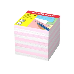  Note paper ErichKrause 90x90x90 mm 2 colors