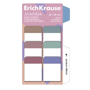 Էջանիշ ErichKrause Аниме 6 գույն 60 թերթ 25X38 մմ 