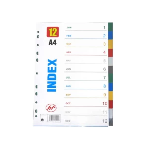 Էջաբաժանիչ Index A4 12 թերթ