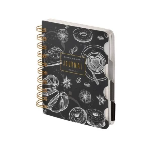 Notebook B&V A5 Flora 120 sheets grid