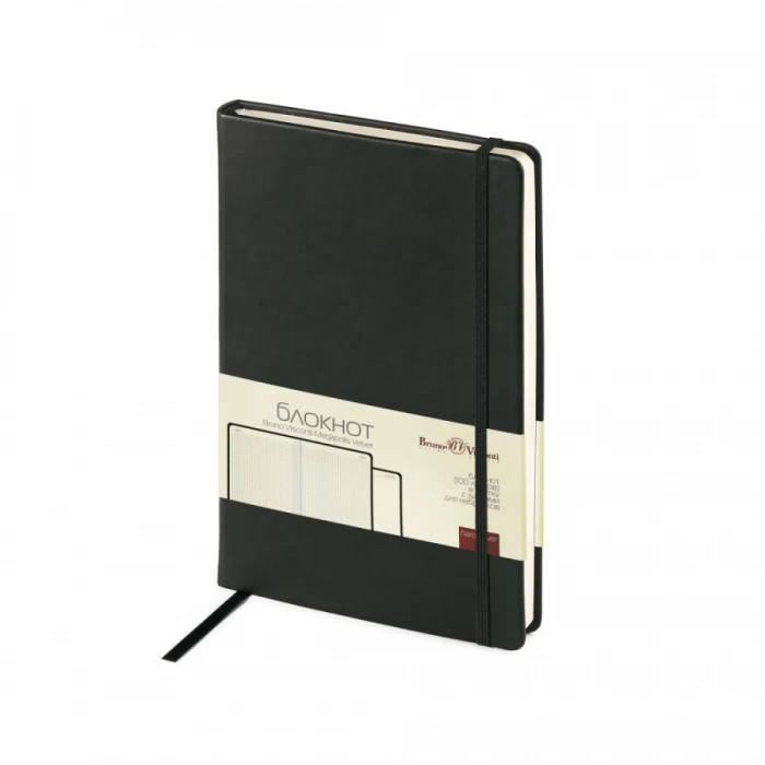 Նոթատետր B&V A5 Velvet 100թերթ վանդակավոր 3-525/02 