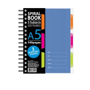 Նոթատետր վանդակավոր Attache Selection A4 զսպանակով 140 թերթ