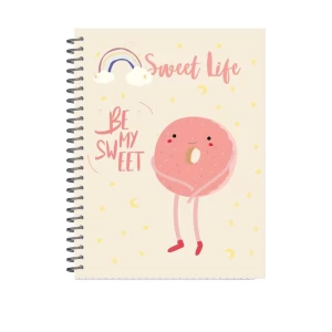 Блокнот Attache Selection Sweet Life Пончик А5 96 листов в клетку 145x203 мм 