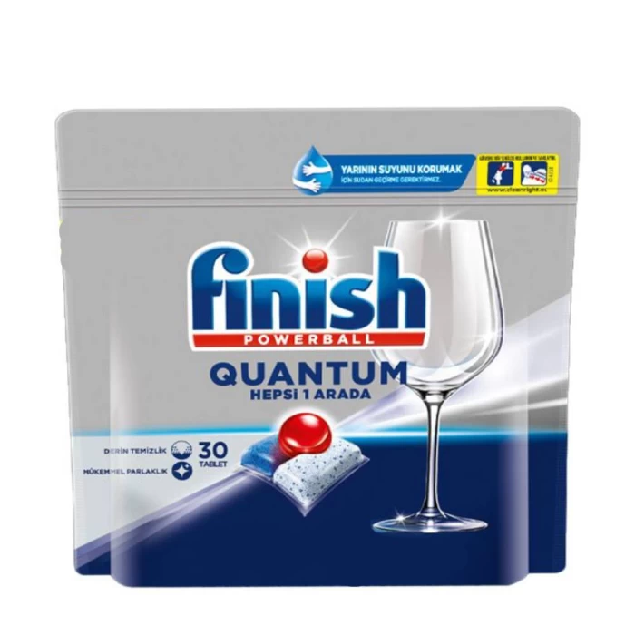 Таблетки для посудомоечных машин Finish Quantum 30 шт. 