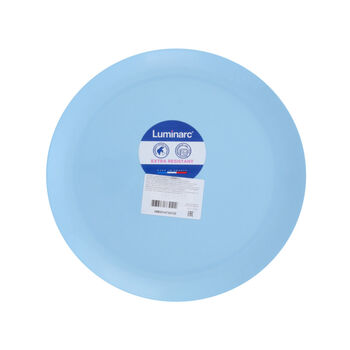 Ափսե Luminarc Diwali Light Blue 25 սմ 6 հատ ||Тарелка Luminarc Diwali Light Blue обеденная 25 см 6 шт. ||Luminarc Diwali Light Blue dinner plate 25 cm 6 pcs.